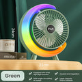 Multicolor Desk Fan with LED Lights